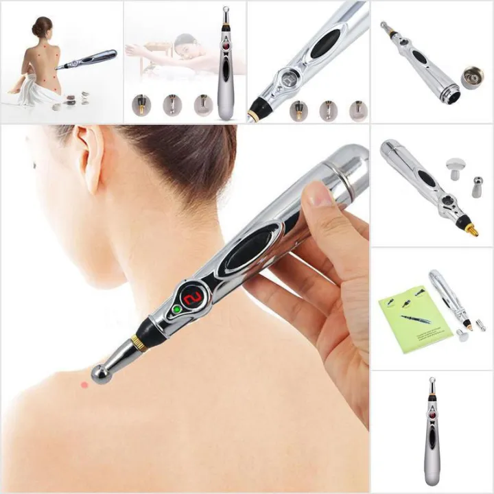 [ship Today] Home Therapy Pen Electronic Acupuncture Meridian Energy Heal Massage Pain Relief