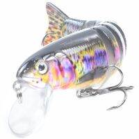 【DT】hot！ 110MM 17.3G Sinking 8 Segements Jointed Swimbait Fishing Lures Mandarin Pike Bass In Sea Lakes Pond