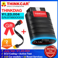 1ปี Warry THINKCAR ชิปร้อน Thinkdiag OBD2เครื่องวิเคราะห์รุ่นเก่า16บริการรีเซ็ตการเข้ารหัส Ecu Pk Goo Easydiag AP200