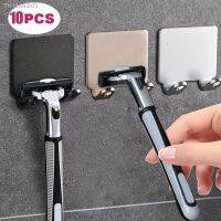 ▣✳ Black Self-Adhesive Wall Hooks For Hanging Keys shaver Hanger Door Hook Coat Rack Towel Holder Bathroom Household Accessories