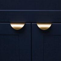 Brass Minimalist Nordic Invisible Handle Wardrobe Cabinet Furniture Modern Simple Secret Door Handle Door Hardware