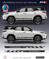 Sticker New Toyota fortuner Regender 2020 สติ๊กเกอร์แต่งรถ โตโยต้า ฟอร์จูนเนอร์ รีเจนเดอร์ ซ้าย-ขวา