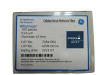 Cellulose Nitrate Membrane Filters ,0.45μm 47 mm 100/pk ,Whatman™