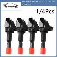 1/4Pcs 30520-PWC-003 30520PWC003 CM11-110 Ignition Coil For Honda Airwave Fit II Jazz 1.3 1.5L 02-08 City