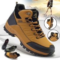 CODai424839 Men Waterproof Hiking Shoes Outdoor Climbing Non-slip Camping Trekking Sneakers