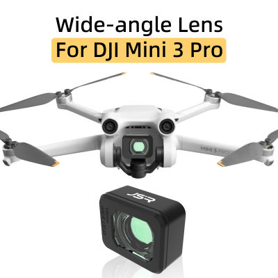 สำหรับ DJI Mini 3 Pro Gimbal กล้องภายนอก110 ° มุมกว้างเลนส์ Extension การถ่ายภาพดูช่วงอุปกรณ์เสริมตัวกรองเพิ่มเติม