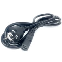 hot【DT】 1.2M/1.8M IEC C13 Kettle to AU Plug 3 Pin Cable Cord Charger 10A 250V