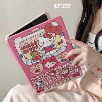 เคสใส่ปากกาอะคริลิค5ช่องใส่ Sanrio Hello Kitty Ipad รุ่น10th Ipad ขนาด9นิ้ว11แท็บเล็ตอากาศ12.9อากาศความงาม8 4