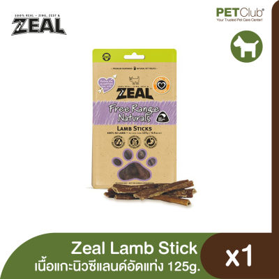 [PETClub] Zeal Lamb Sticks Dog Treats ขนมสุนัข แบบอบแห้ง สูตรเนื้อแกะ (125g)