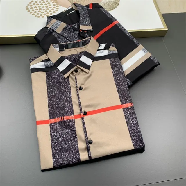 Burberry Men's Long-sleeved Shirt Fashion Men's Business Shirts 2022 New Men's  Casual Shirts Comfortable Men's Shirts | Lazada PH