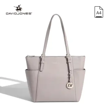 David Jones Ladies Daily Shoulder Bag Fashion Women's Bag Luxury Design  Solid Tote Handbag for Shopping 2023 New Trend Satchel - AliExpress