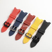 Silicone Watch Strap For Amani Ax1803 Ax1802 Ax1050 Series Rubber Watch Band Concave Accessories 31 * 13Mm Wristband