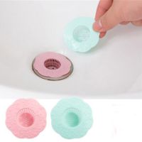 New Hot Flower Shaped Silicone TPR Kitchen Sink Strainer Bathroom Shower Drain Sink Drains Cover Sink colander Sewer Hair Filter