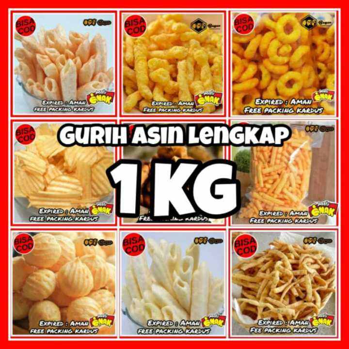 Snack Kiloan Makanan Ringan 1 Kg Cemilan Camilan Snack Zaman Now