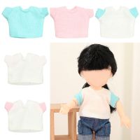 LEXEDWARD อุปกรณ์เสริม เสื้อผ้าตุ๊กตา DIY สำหรับตุ๊กตา1/12BJD เสื้อยืดตุ๊กตา เสื้อตุ๊กตา เสื้อผ้าตุ๊กตาแฟชั่น ตุ๊กตาสวมใส่สบาย