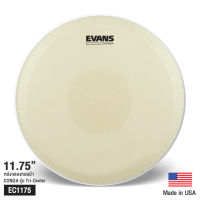 Evans™ EC1175 Tri-Center Conga หนังกลองทอมบ้า 11.75" หนังน้ำมัน 2 ชั้น หนา 10 มิล ( Tri-Center Conga series ) ** Made in USA **