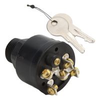 Outboard Engine Ignition Switch 3 Positions Ignition Key Switch 87788107 for Most Outboard Engines