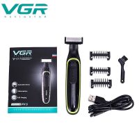 เครื่องโกนหนวดไฟฟ้า Vgr สำหรับผู้ชายและผู้หญิง V-017 Shaver Shaving ไฟฟ้า โกนหนวดไฟฟ้า โกนขน สุขภาพและความางาม