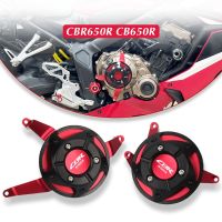 ใหม่สำหรับ HONDA CB650R CBR650R CB 650R CBR 650R 2021-2023ตัวป้องกันครอบป้องกันปกป้องเครื่องยนต์สเตเตอร์เครื่องยนต์มอเตอร์ไซค์ CNC