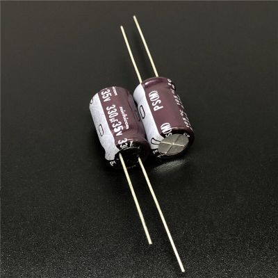 5pcs/50pcs 330uF 35V NICHICON PS Series 10x16mm Low Impedance 35V330uF Aluminum Electrolytic capacitor