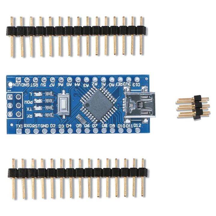 ELEGOO Nano Board CH 340/ATmega+328P Without USB Cable, Compatible with ...