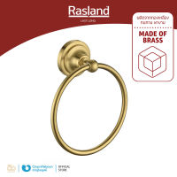 RASLAND ห่วงพาดผ้าเช็ดมือ MATT GOLD RA 9519T01080MAG