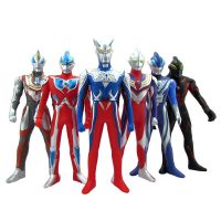 23ซม. นุ่ม Ruer Ultraman ทริกเกอร์ Zetto Titas โมเดลขนาดการแสดงของมอนสเตอร์ตุ๊กตาข้อต่อที่สามารถเคลื่อนย้ายได้ของเล่นเด็กแตก