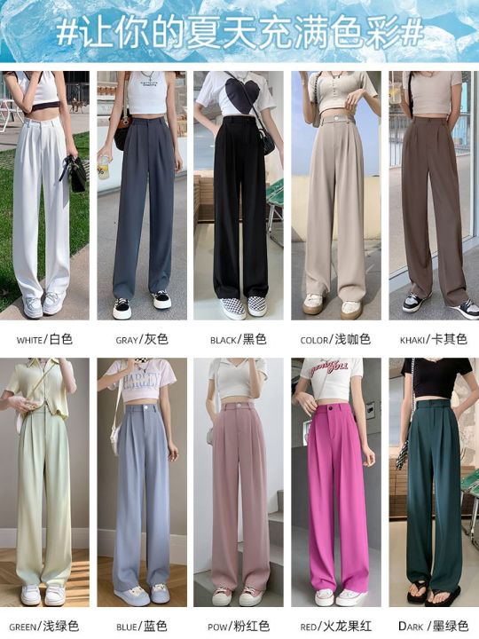 wide-leg-pants-for-women-in-summer-thin-high-waisted-and-drapey-slim-straight-leg-casual-suit-pants-for-small-people-high-end-feel