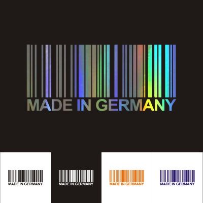 【CC】 Car Stickers 15.6CMx6.8CM MADE IN GERMANY Motorcycles Decoration BUY 2 SAVE HALF Custom Sticker