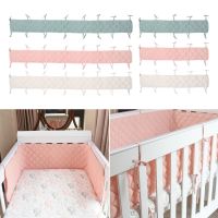 High Quality New Baby Crib Bumper Cotton Thicken Crib Around Cushion Cot Protector Pillows Newborns Room Bedding Decor