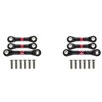 3Pcs Steering Link Rod Servo Rod for Tamiya TT-02 TT-02T TT02 TT02T 1/10 RC Car Upgrade Parts Accessories