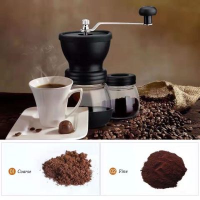 （HOT NEW）เครื่องบดกาแฟด้วยมือพร้อมแปรงขนนุ่ม ConicaCoffee Milling Machine ForCoffee