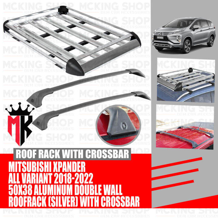 Mitsubishi Xpander 20182022 Aluminum Double Wall 50x38 Roof Rack