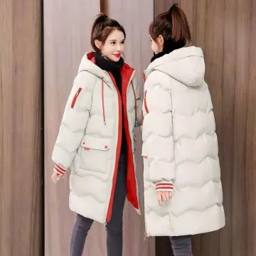 Cheap Long Parkas for Women Winter Jacket 2023 New Oversize Thick Warm  Women's Padded Coat Hooded Korean Style Winter Overcoat