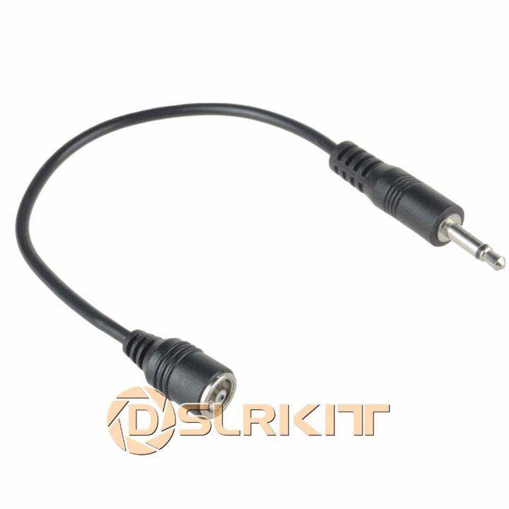 PC หญิงถึง 3.5 มม. ชาย FLASH Sync Cable Cord สำหรับ Studio Flash