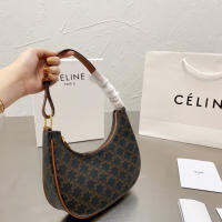 Spring 2023 CE^LINEˉ New armpit shoulder handbag Womens French stick bag Fashion Versatile fashion