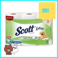 กระดาษชำระ SCOTT EXTRA SP JUMBO ROLL แพ็ค6TOILET TISSUE SCOTT EXTRA SP JUMBO ROLL PACK 6 **มีบริการชำระเงินปลายทาง**