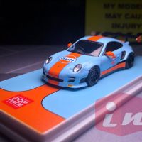 ของเล่นงานอดิเรกรุ่นลิมิเต็ดอิดิชั่น997 R8 R34 Popprace 1/64 Gtr คอลเลกชันรถโมเดล Diecast