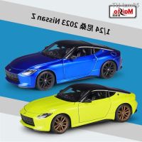 ? โมเดลรถ ของขวัญสำหรับเด็ก Meritor figure luxuriously nissan 2023 Z roadster model simulation alloy car toys gifts