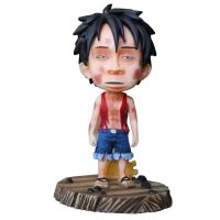 โมเดลวันพีช วันพีช SUNNYDOLL PVC 16 ซม. โมเดลสะสม ของเล่นตุ๊กตา หุ่นจำลอง Monkey D Luffy หุ่นของเล่น Luffy Action Figures หุ่นจำลอง เครื่องประดับตุ๊กตา