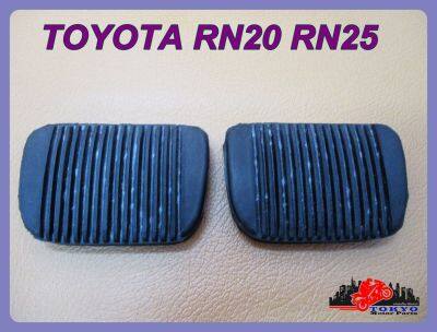 TOYOTA RN20 RN25 PICK UP year 1972-1978 BRAKE PEDAL &amp; CLUTCH PEDAL RUBBER SET // ยางแป้นเบรก ยางแป้นคลัทช์ คุณภาพดี