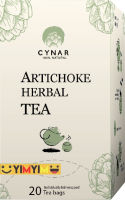 CYNAR ARTICHOKE HERBAL TEA ไซนาร์ ชาสมุนไพร อาร์ทิโชก ชาอาร์ทิโชก ชา Artichoke TEA 1 กล่อง (20 ถุงชา)