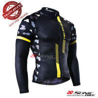 SonicBike Design เสื้อแขนยาวสำหรับปั่นจักรยาน-SL906 MTB Road Racing Bike Wear Clothing ป้องกันรังสียูวี