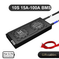 10S BMS 36V 18650 Batt 100A 80A 60A 50A 40A 30A 20A 15A Li-Ion Lithium Batt Charger บอร์ดป้องกัน Balance