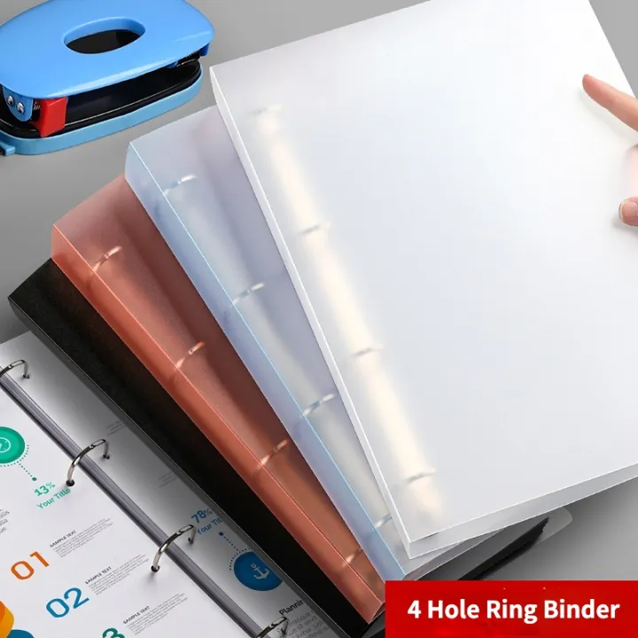 a4-file-folders-display-book-2-4hole-ring-binder-file-folders-transparent-color-waterproof-document-ring-binder-folder