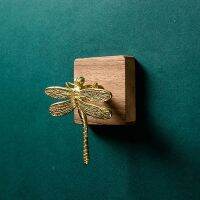 ☂❀ 1PC Dragonfly/Butterfly Shape Brass Door Knobs Furniture Cupboard Drawer Pulls Dresser Wardrobe Kitchen Cabinet Handles