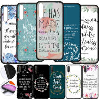 อ่อนนุ่ม Phone ปก K179 N76 Flower Bible verse Philippians Jesus ซิลิโคน เคสโทรศัพท์ หรับ iPhone 14 13 12 11 Pro XS Max X XR 6 7 8 6S Plus 7Plus + 14+ 11Pro ProMax 7+ 8+ 8Plus Casing