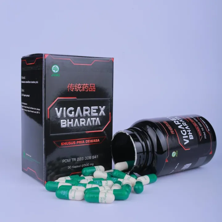 Vigarex Bharata Original Kemasan 500g Isi 30 Kapsul Bergaransi 100