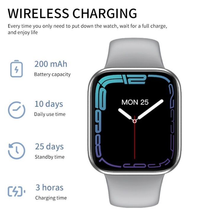 hw67mini-สมาร์ทวอทช์-1-6-นิ้ว-bluetooth-โทร-ip67-บลูทู-ธ-nfc-กันน้ำพร้อมที่ชาร์จไร้สาย