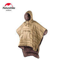 Naturehike แบบพกพาถุงนอนกันน้ำเสื้อคลุมสไตล์ Camping นอนขี้เกียจกระเป๋าฤดูหนาว Poncho NH18D010-P